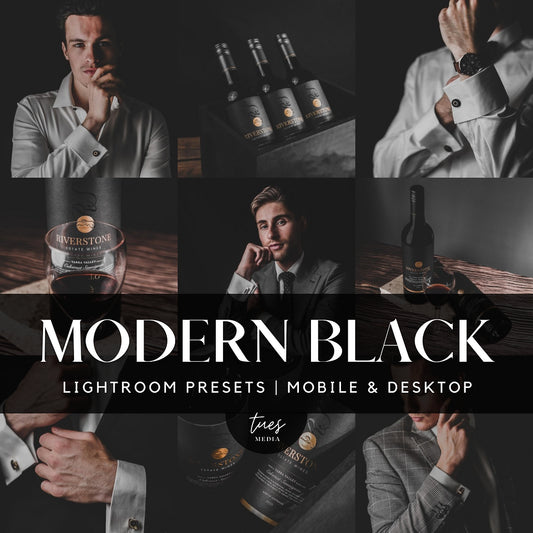Modern Black Preset Collection